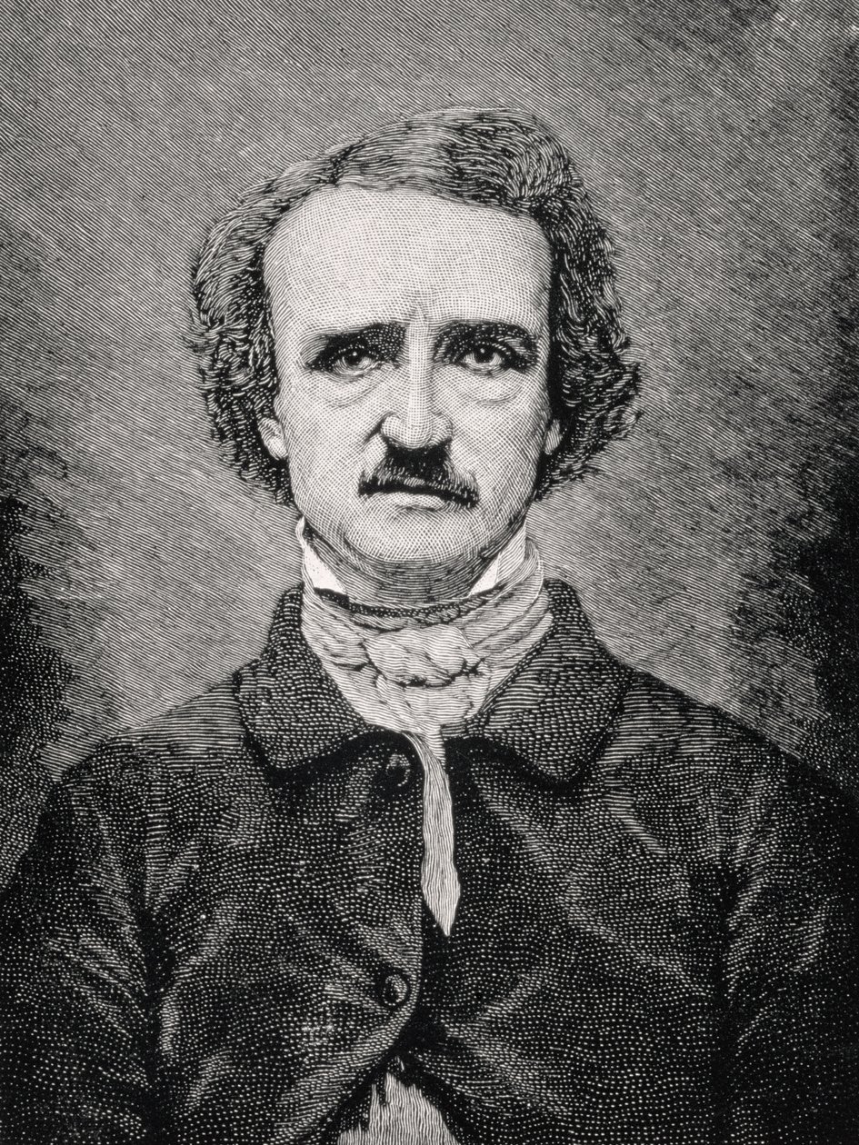 Edgar Allan Poe (1809-1849) af Mathew B. Brady