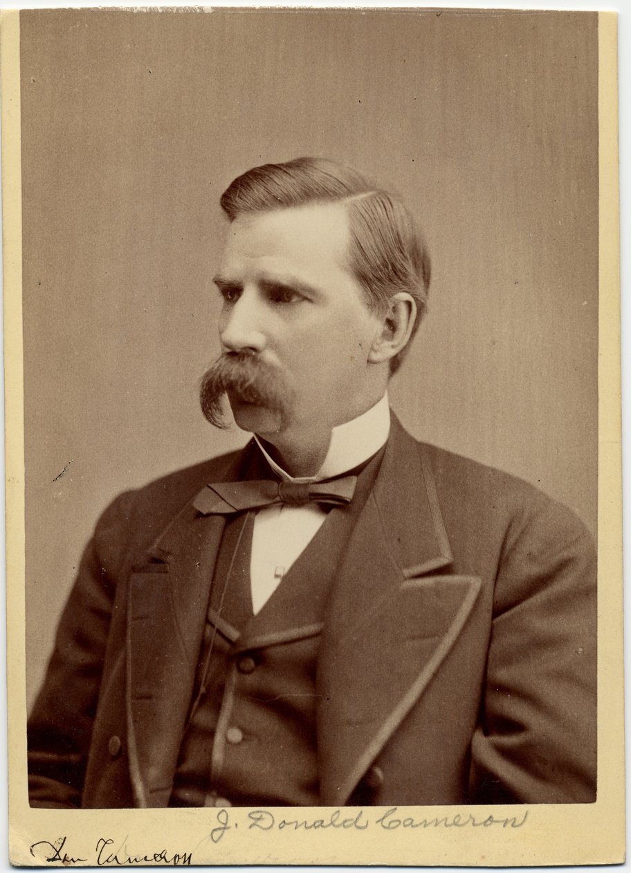 James Donald Cameron (1833-1918), amerikansk politiker, USA