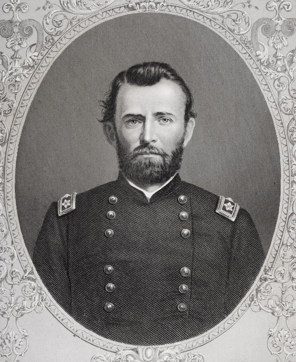 Portræt af Ulysses S. Grant (1822-85) af Mathew B. Brady