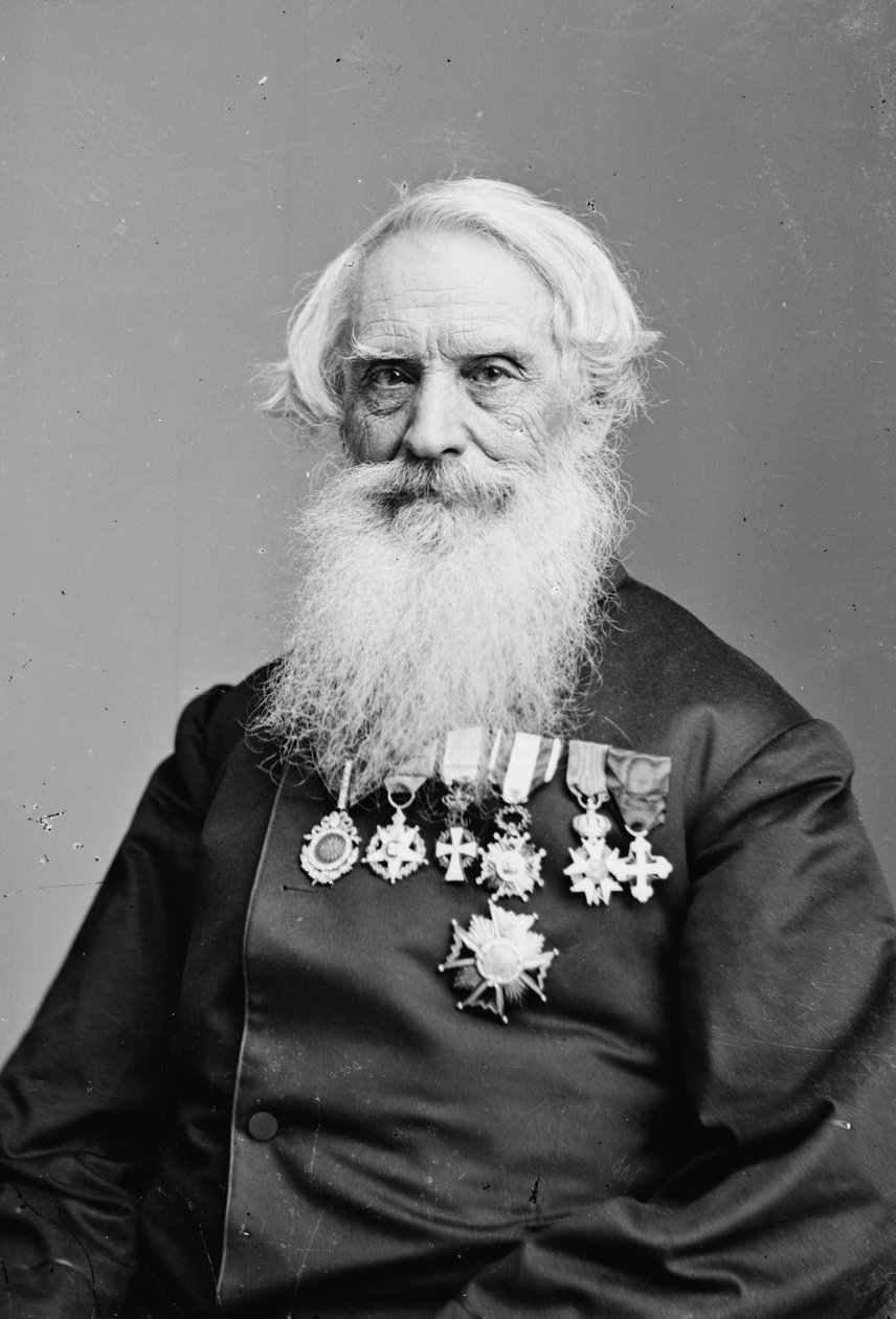 Samuel F.B. Morse, 1866 af Mathew B. Brady