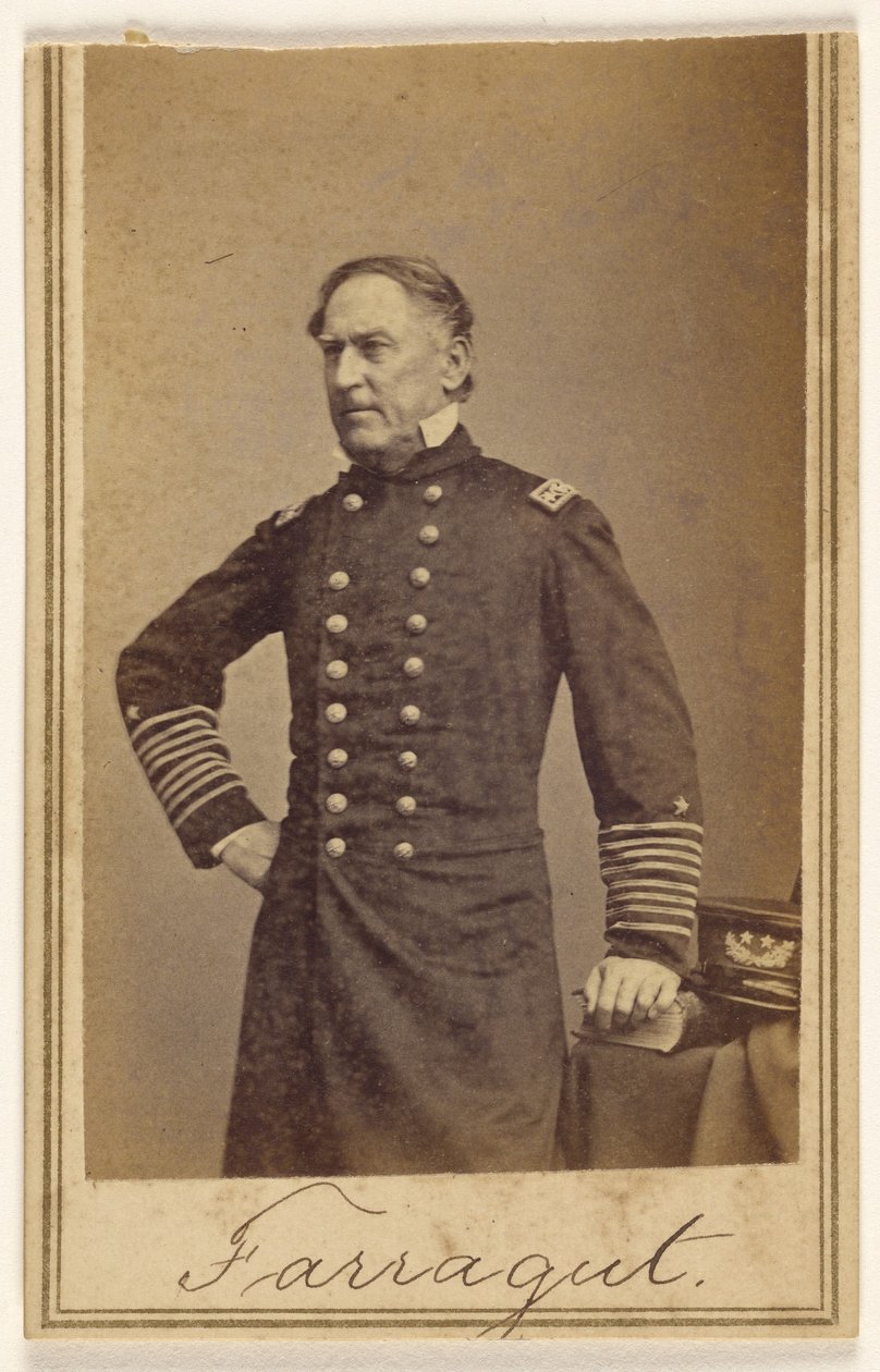 Admiral [David Glasgow] Farragut af Mathew B. Brady