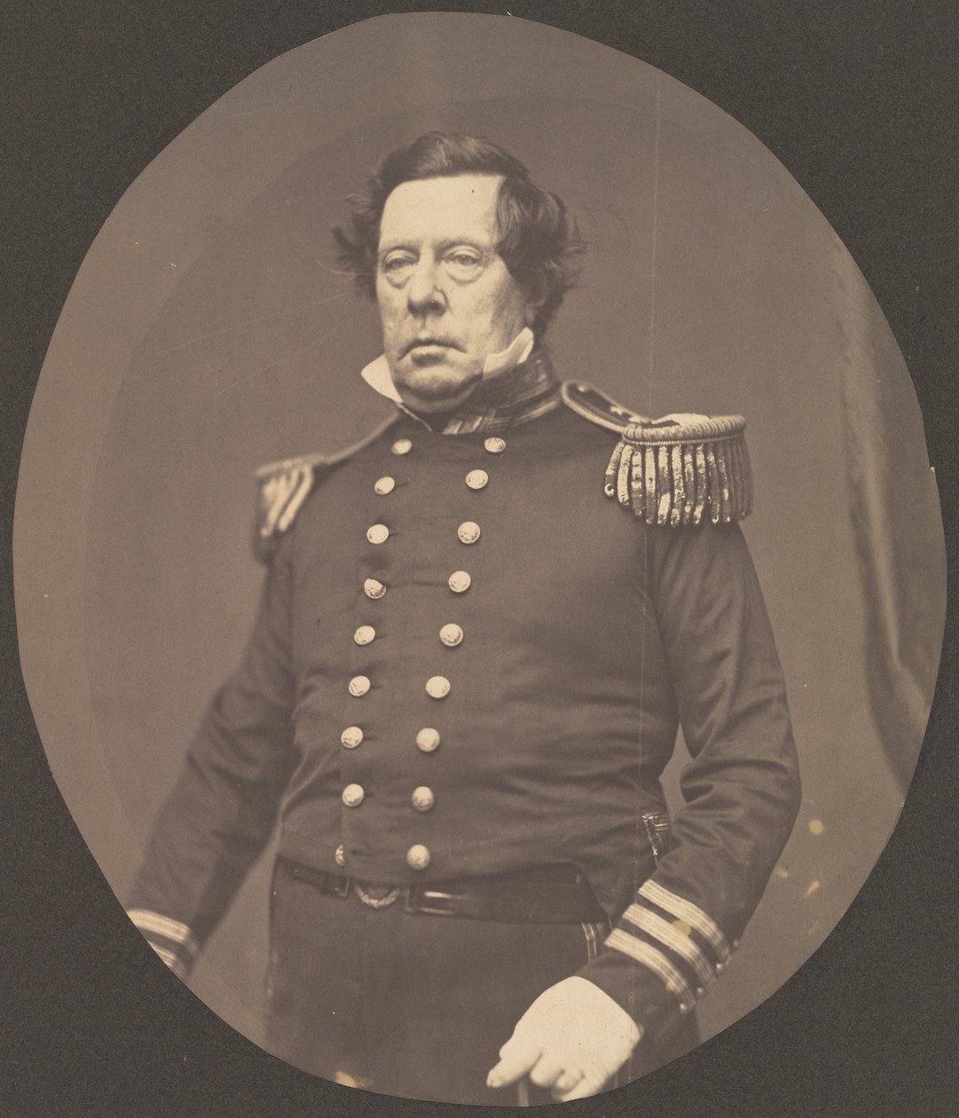 [Kommandør Matthew Calbraith Perry] af Mathew B. Brady