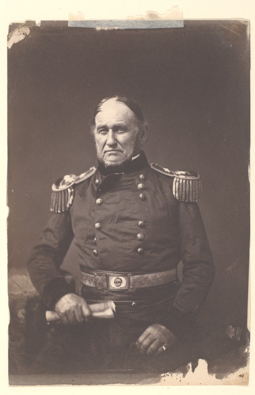 Generalmajor David E. Twiggs af Mathew B. Brady