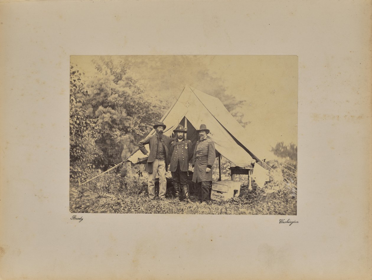 Martindale og Russell og Neil [sic] af Mathew B. Brady