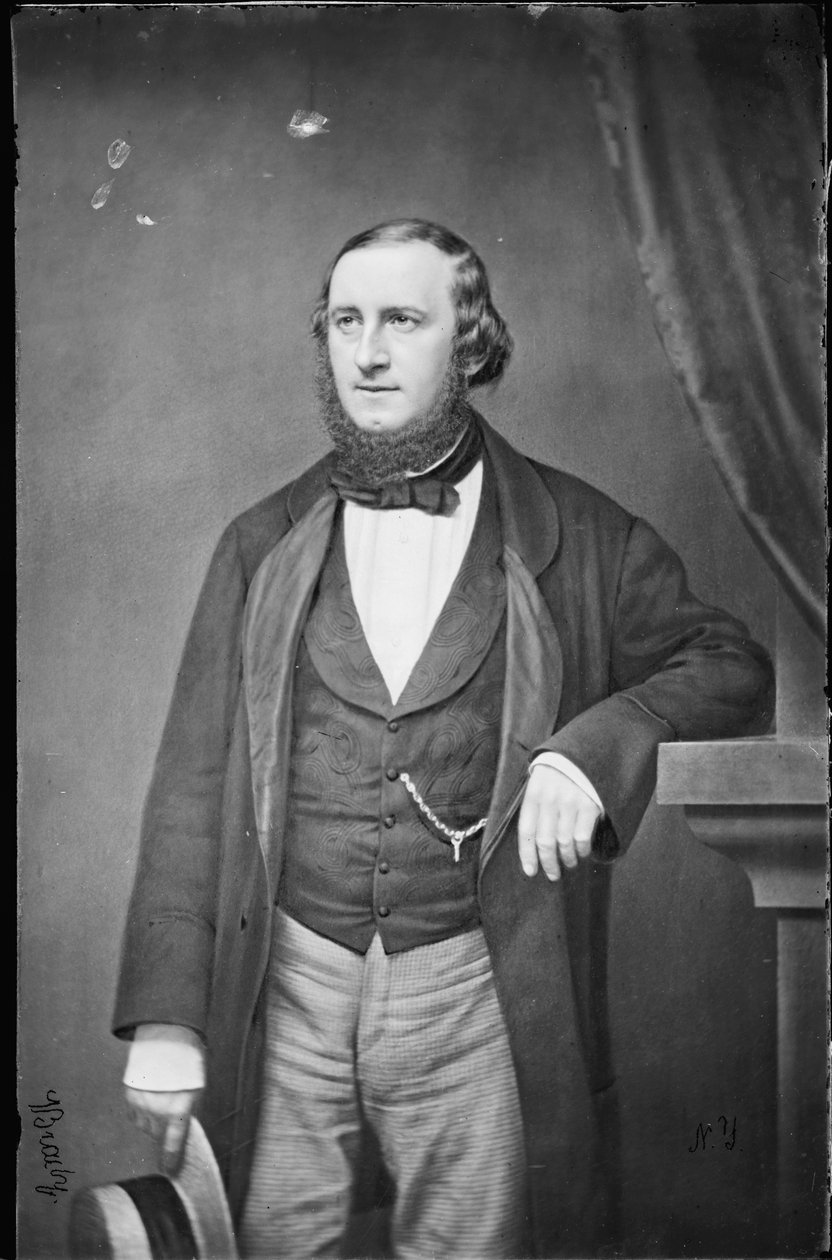 Portræt af komponisten William Vincent Wallace 1812-1865, 1855. af Mathew B. Brady