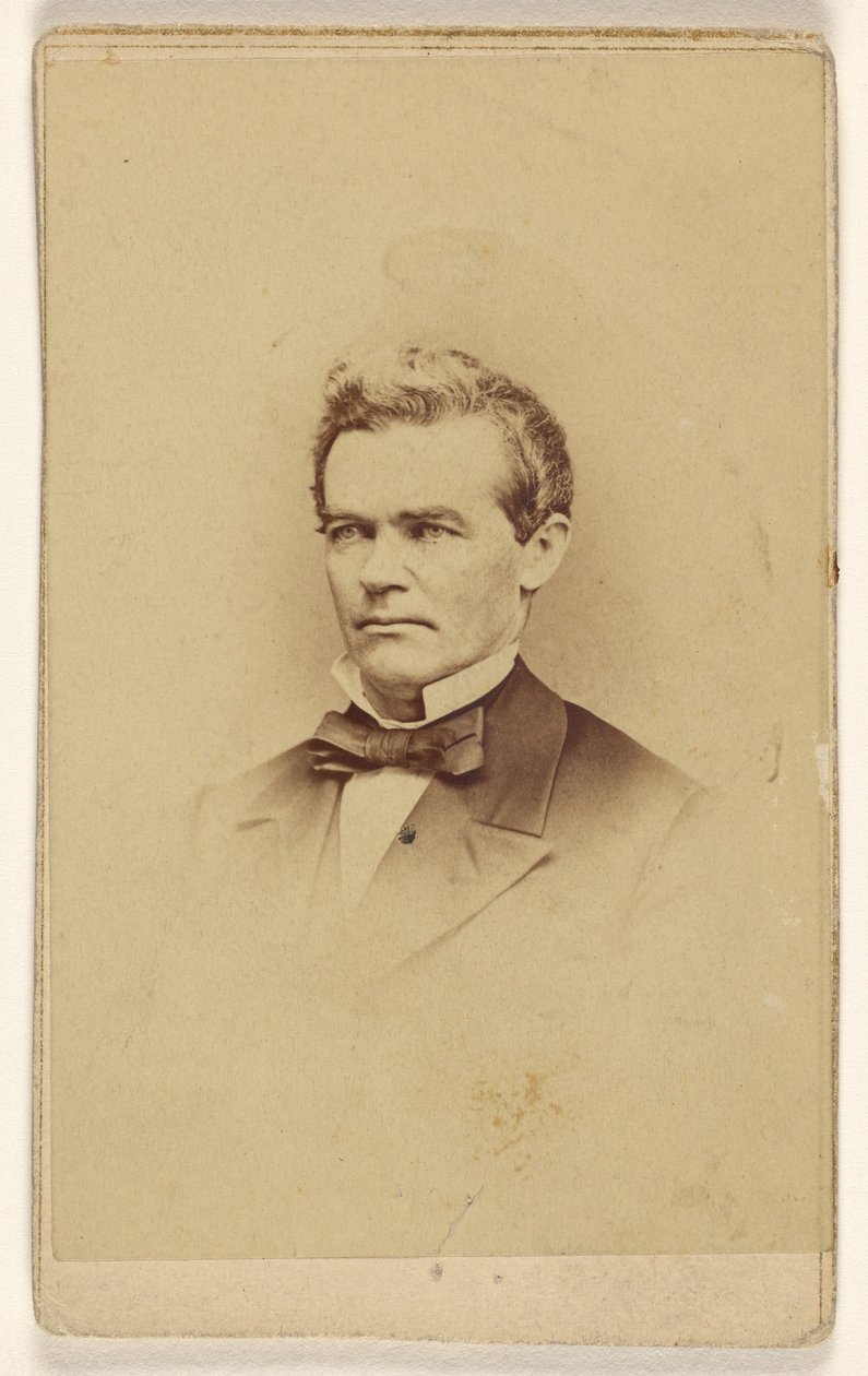 [Ukendt mand, afbildet i vignette-stil] af Mathew B. Brady