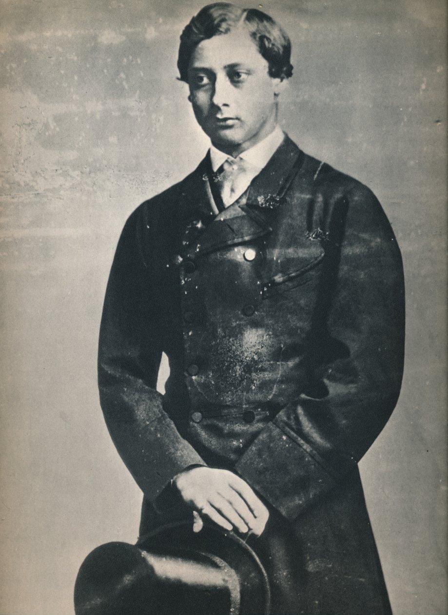 Edward VII som prins af Wales, New York, 1860, 1860, 1939 af Mathew B. Brady
