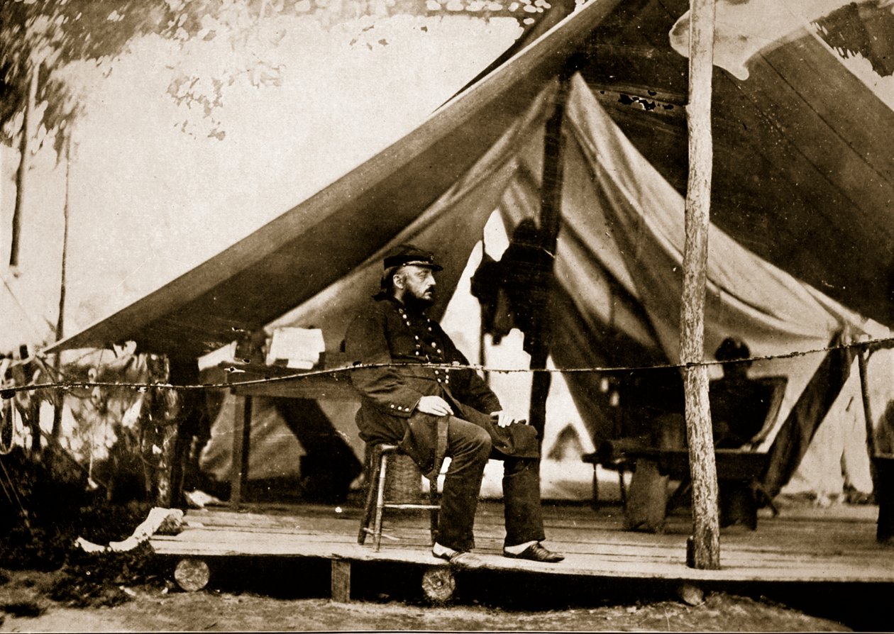 General Benjamin F. Butler, 1861-65 af Mathew B. Brady