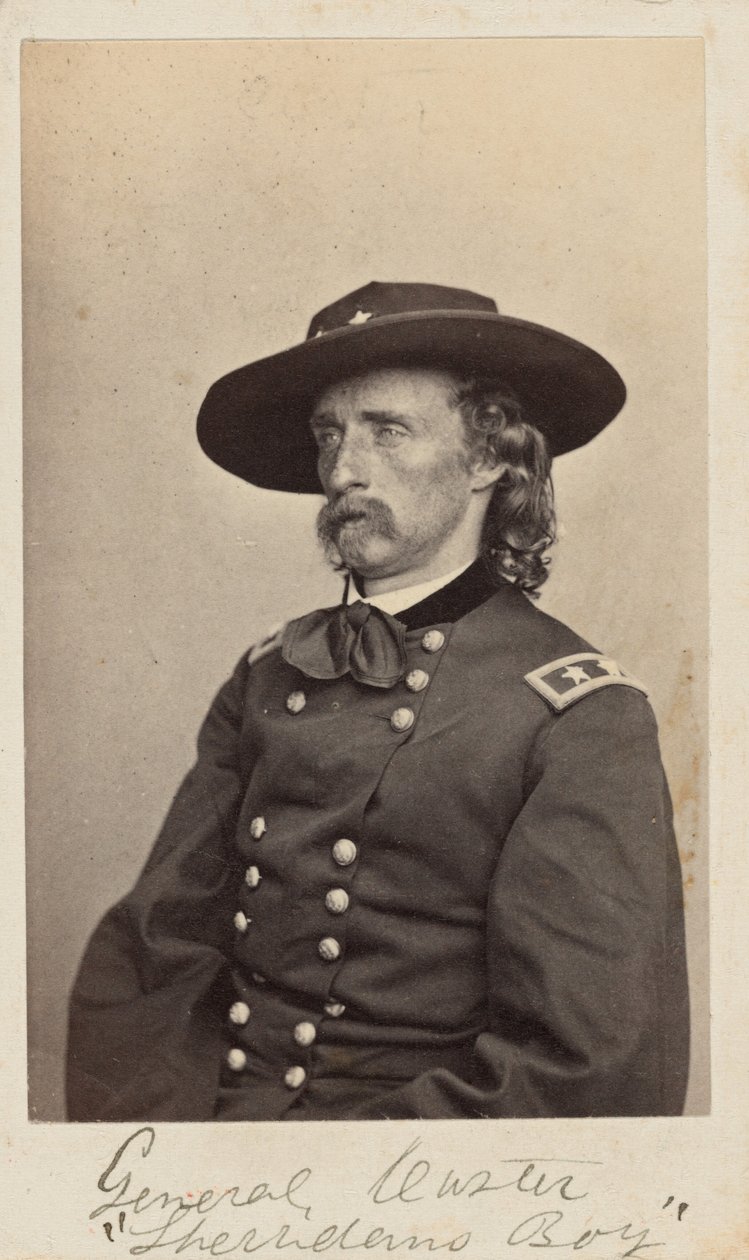 General George Armstrong Custer,1865 (foto) af Mathew Brady
