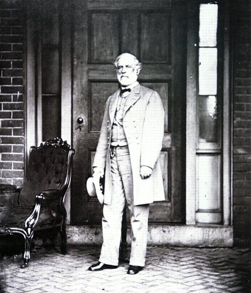 General Robert E. Lee (1807-70) (s/h-foto) af Mathew Brady