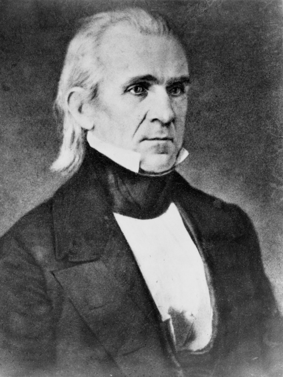 James Polk, 1849dani af Mathew B. Brady