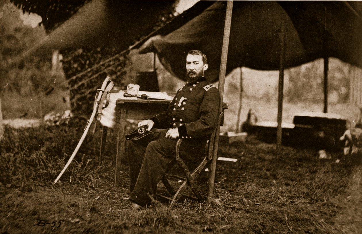 Generalmajor Philip Henry Sheridan, 1864 af Mathew B. Brady
