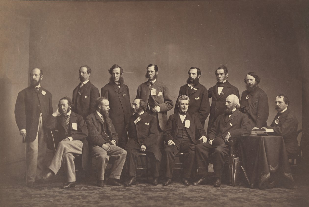[Medlemmer af New York Sanitary Commission], ca. 1860. af Mathew Brady