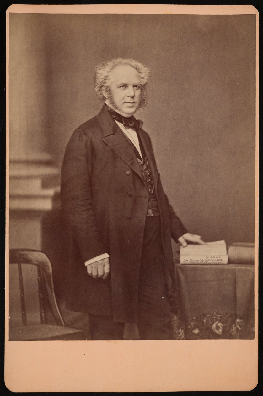 Portræt af Peter Parker 1804-1888, før 1888. af Mathew Brady