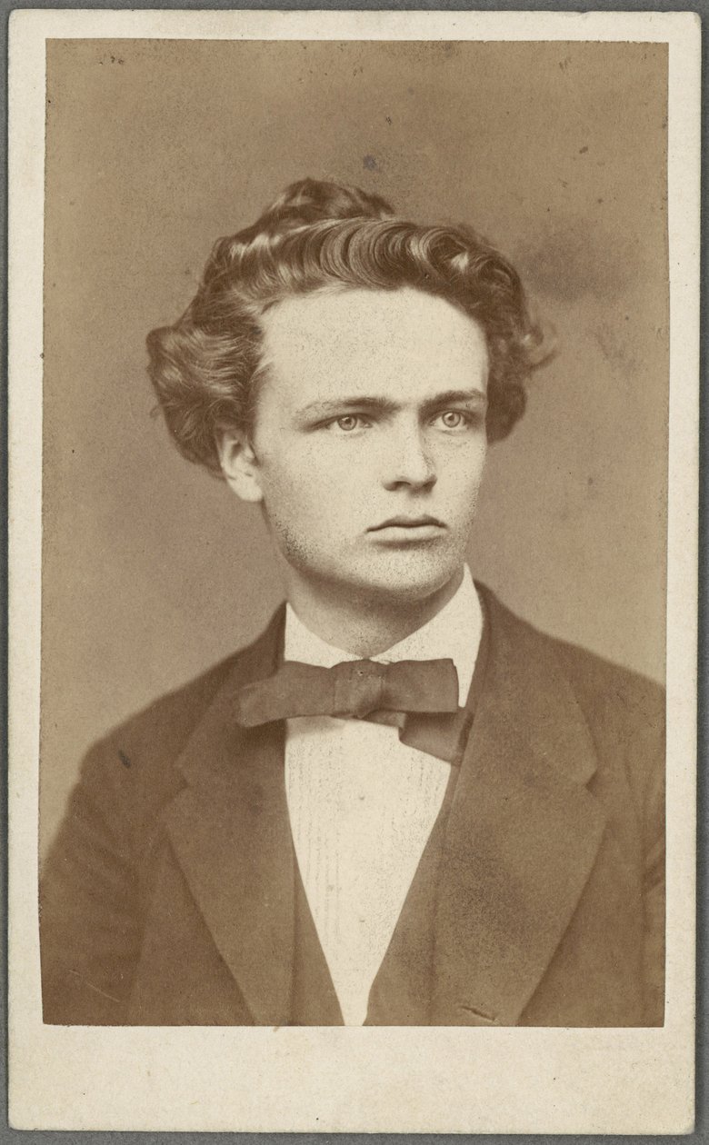 August Strindberg af Mathias Hansen