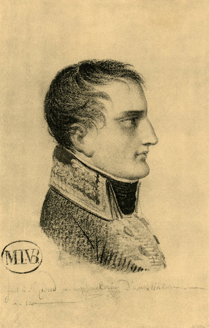 Napoleon som førstekonsul, 1803 eller 1804, 1921. af Mathieu Van Brée