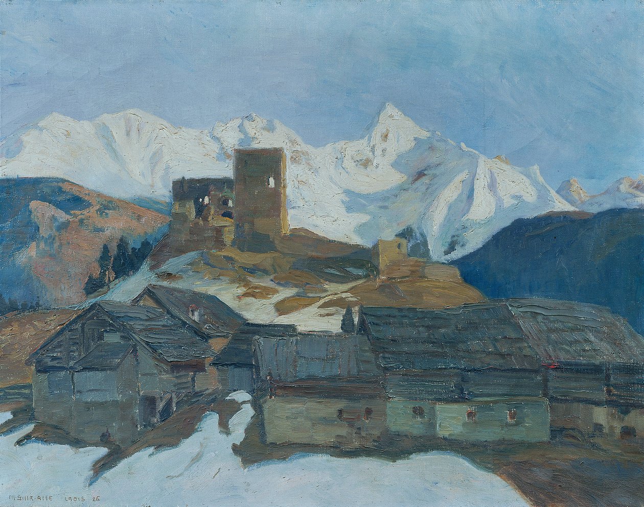 Vinter i damer (Tyrol) af Mathilde Sitta Allé