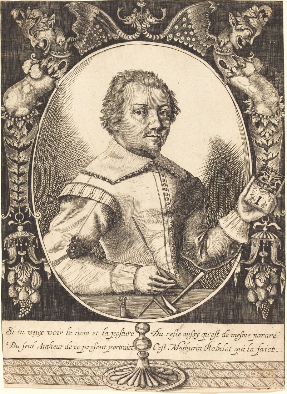 Selvportræt af Mathurin Robelot