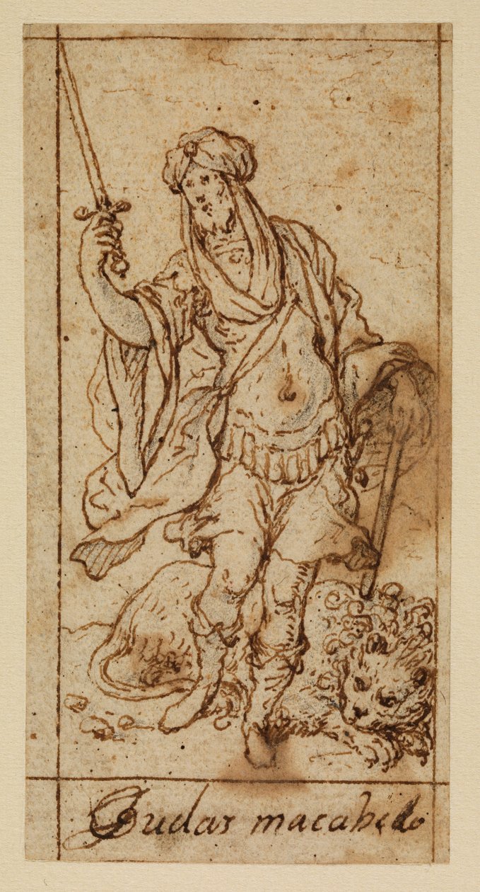 Judas Makkabeus af Matias de (attr.to) Torres