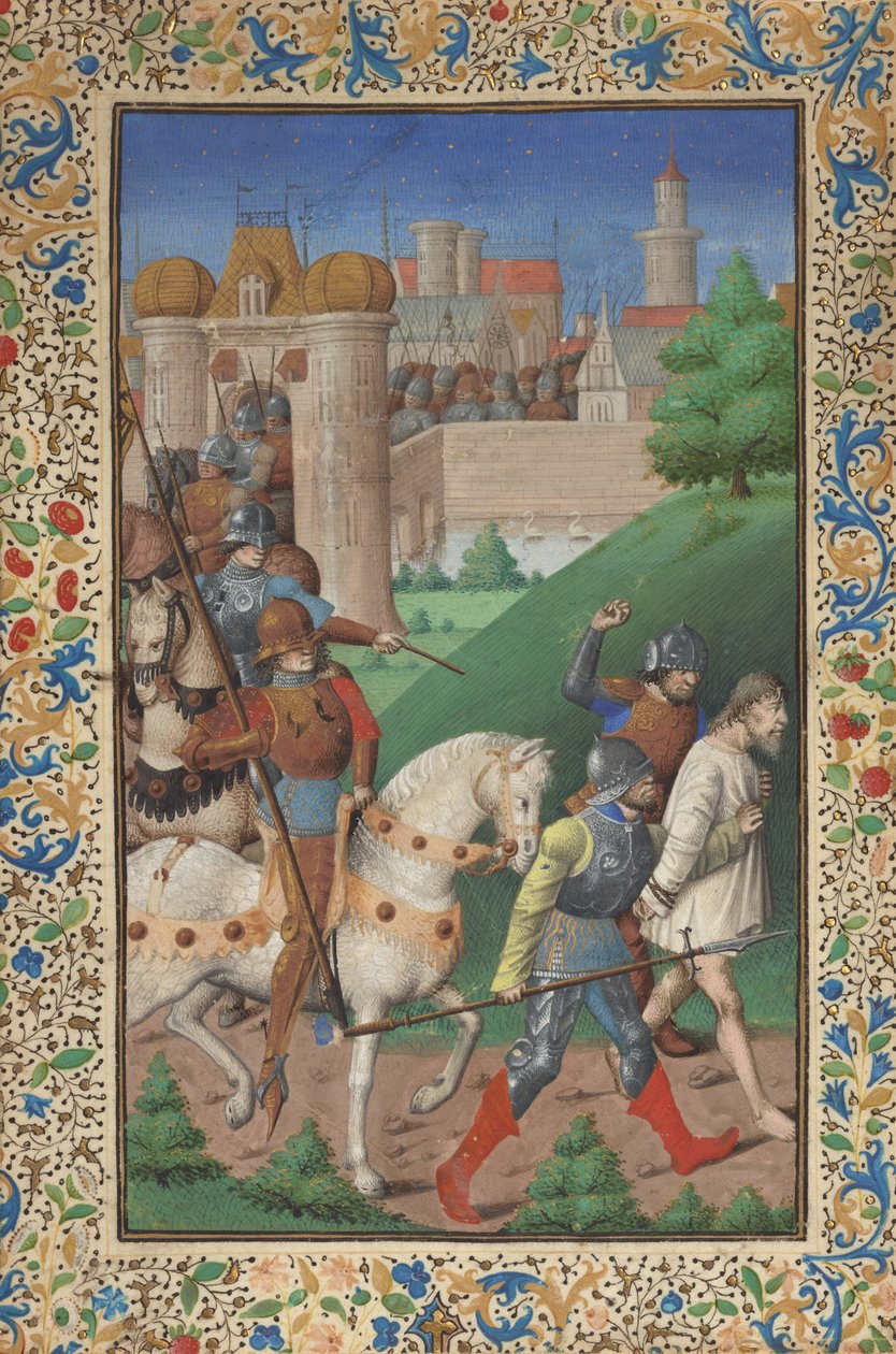 Blad fra et manuskript af Maître François