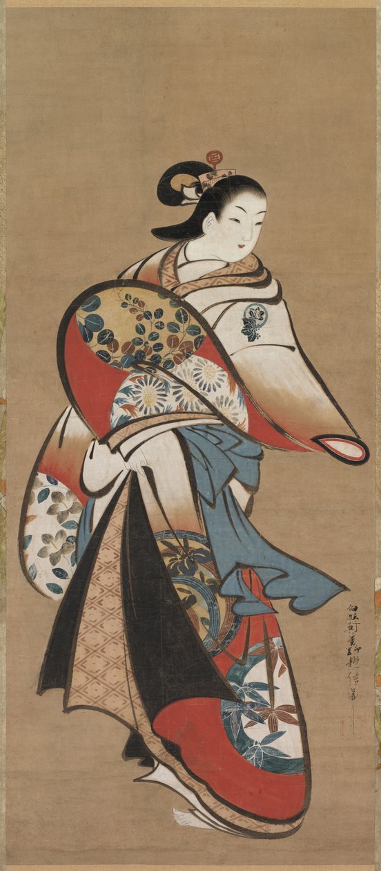 Kurtisane af Matsuno Chikanobu