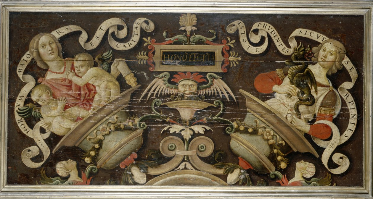Allegories of Virtue, ca. 1510-15 (tempera på fyrretræ) af Matteo di Giuliano di Lorenzo Balducci