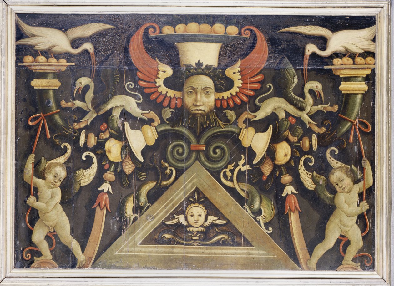 Grotesker, ca. 1510-15 (tempera på fyrretræ) af Matteo di Giuliano di Lorenzo Balducci