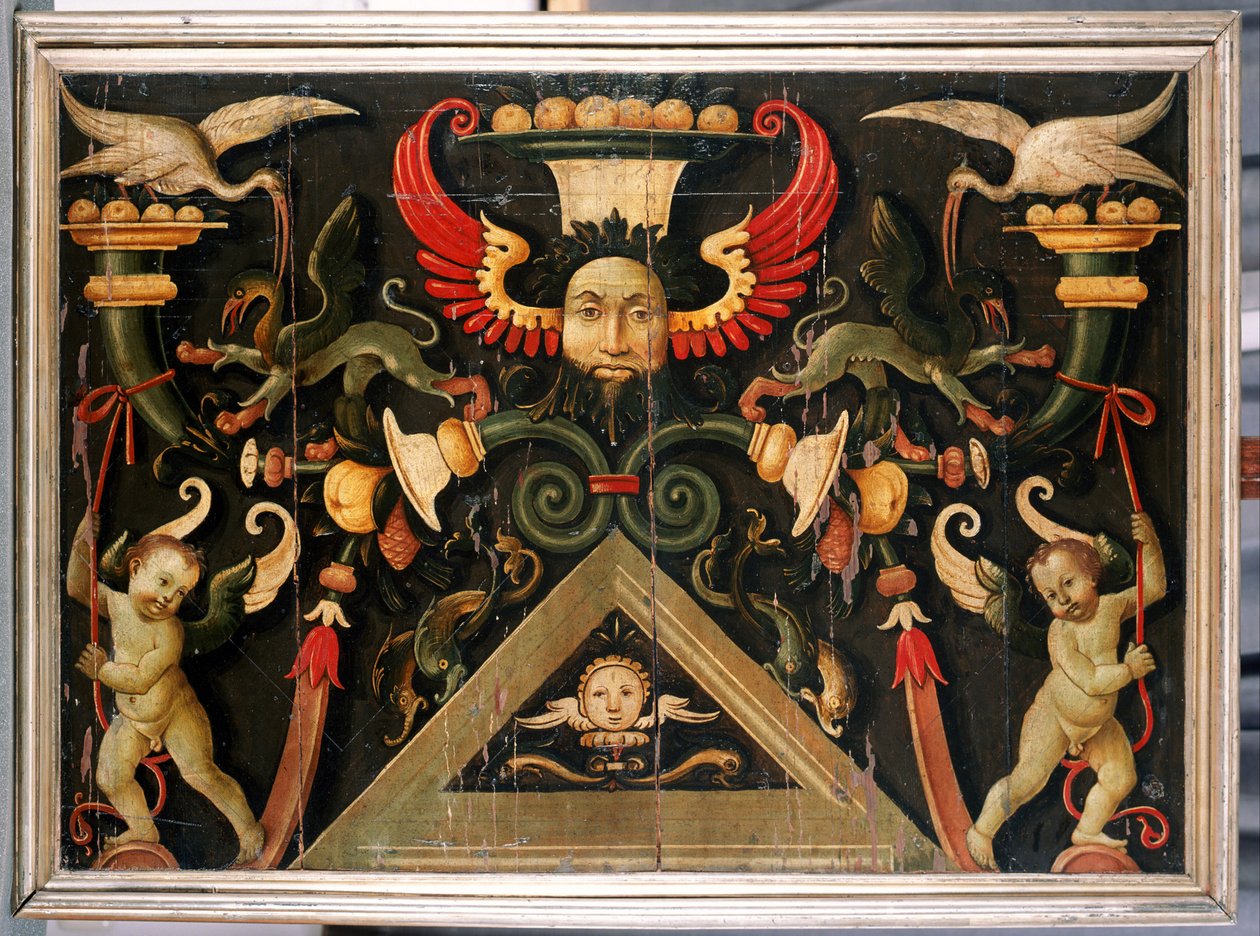 Grotesker, ca. 1510-15 (tempera på fyrretræ) af Matteo di Giuliano di Lorenzo Balducci