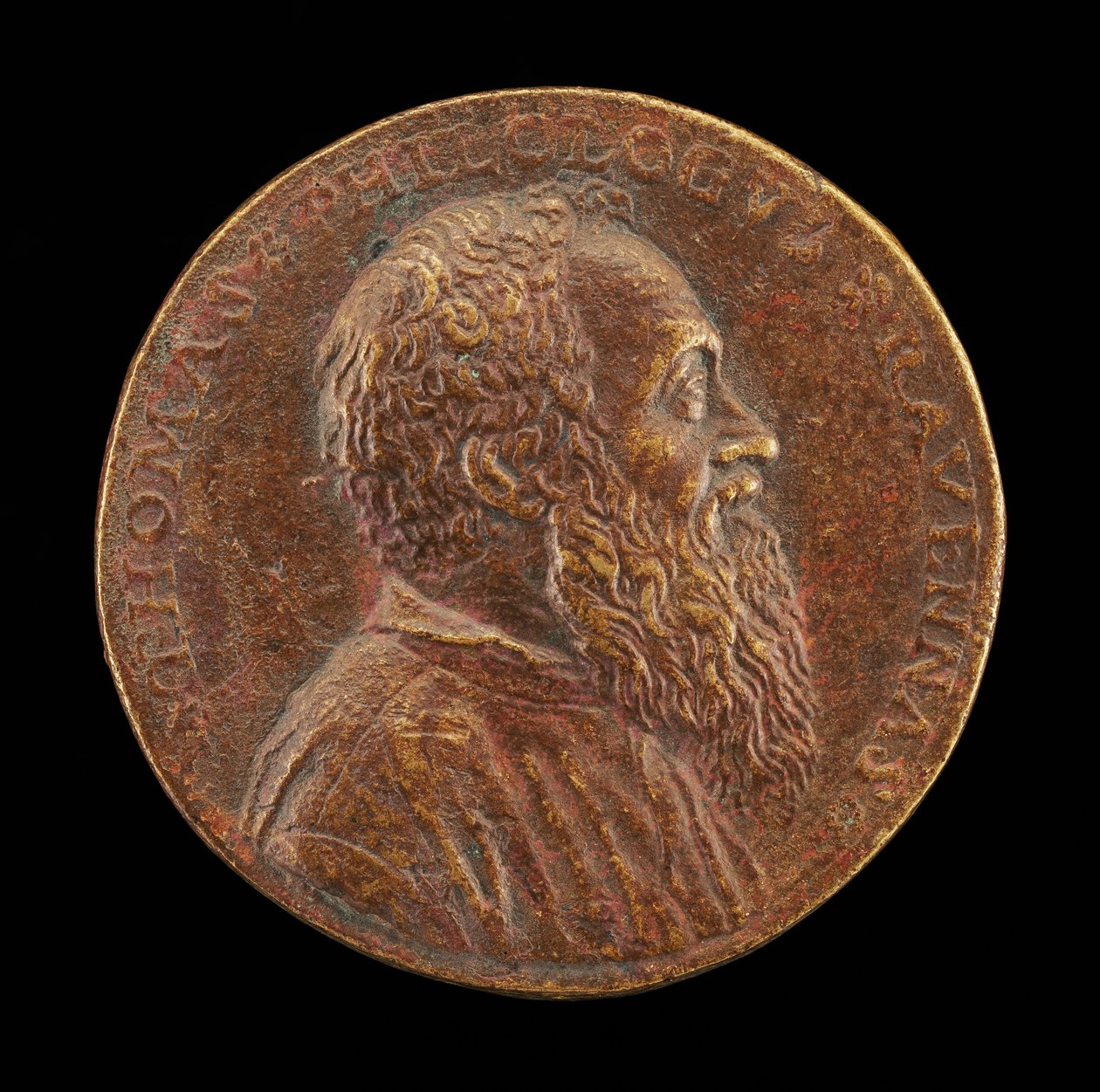 Tommaso Rangone, 1493-1577, læge i Ravenna [forside], 1562. af Matteo Pagani