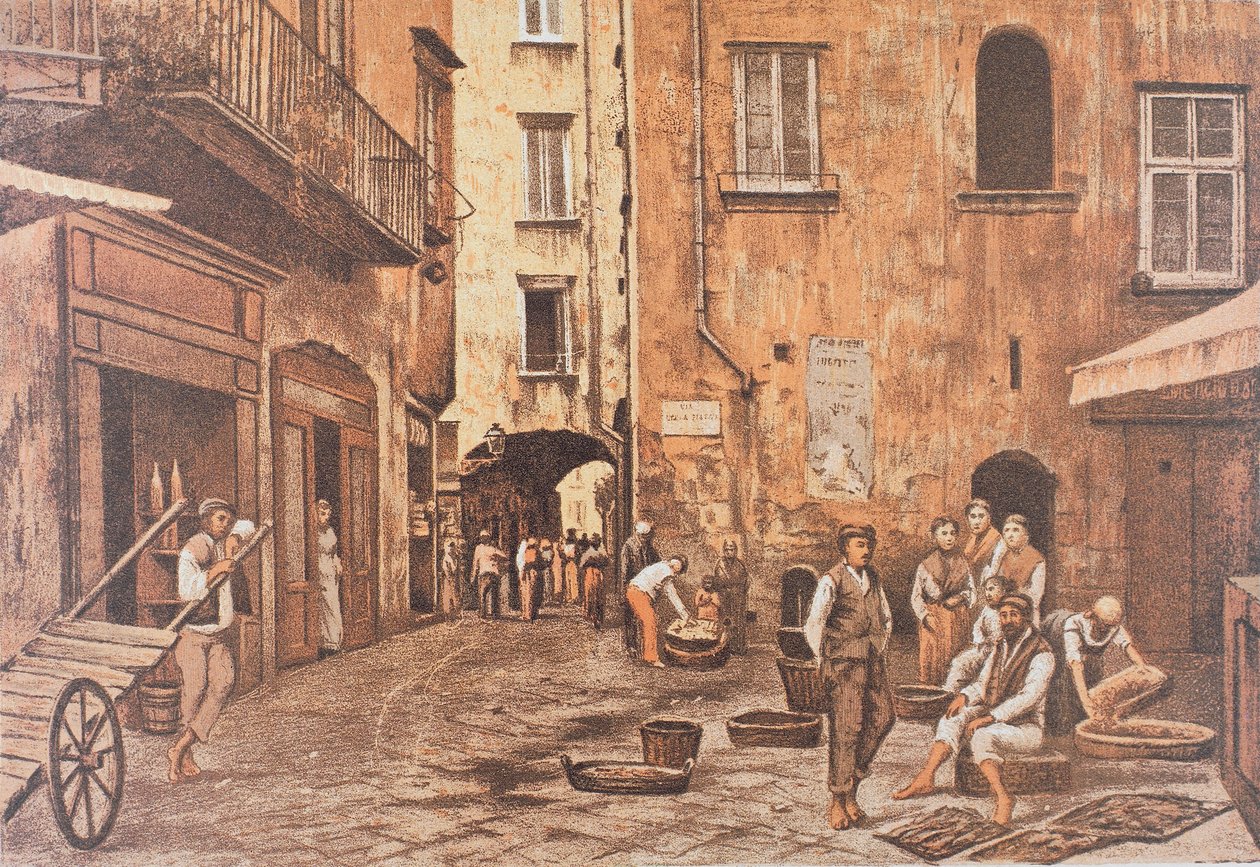 Italien, Napoli, Piazzetta di Porto af Matteo Zampella af Matteo Zampella