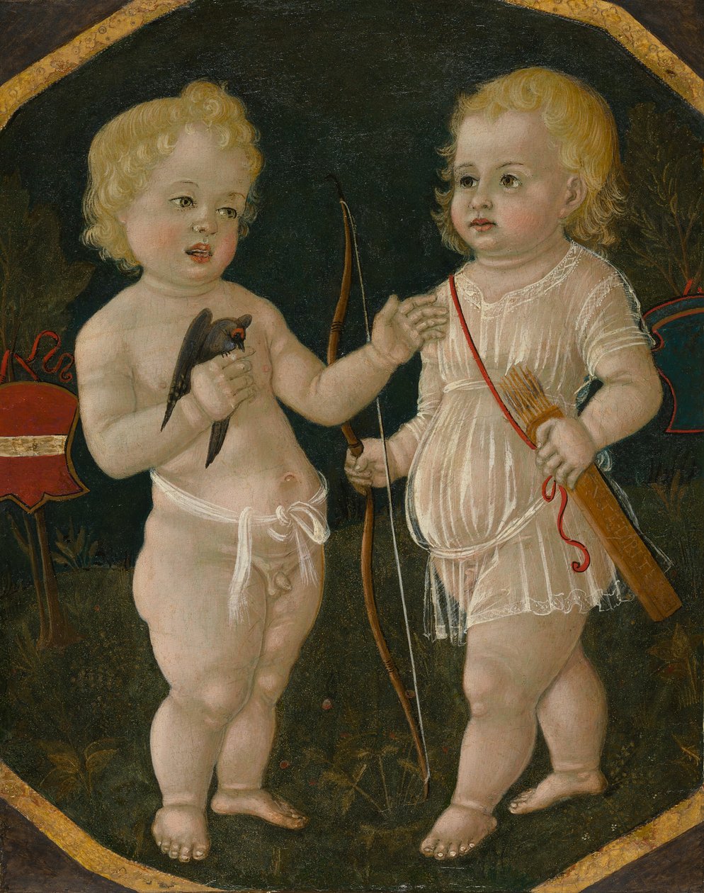 To Putti af Matteo di Giovanni