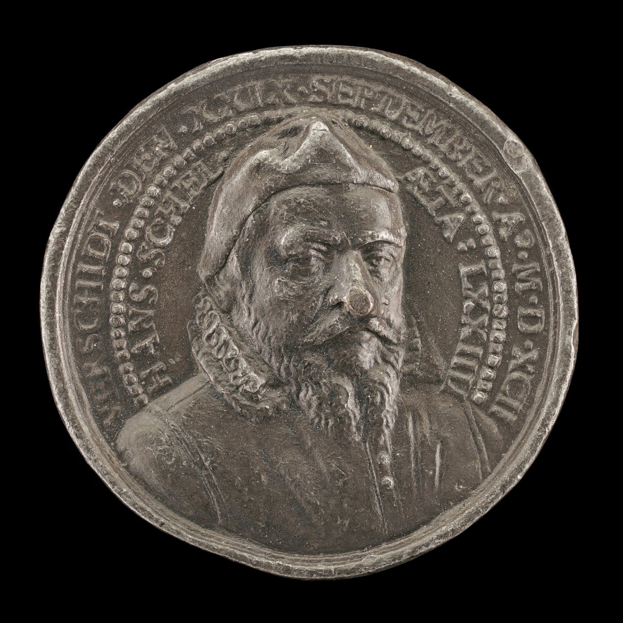 Hans Schel, 1518-1592, patricier af Nürnberg [forside], 1592. af Matthäus Carl