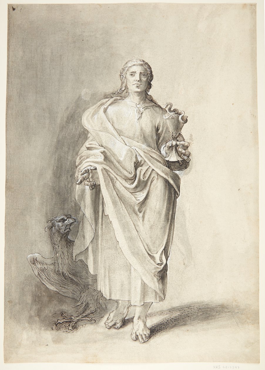 Jesus og de 12 apostle: Johannes af Matthäus Gundelach
