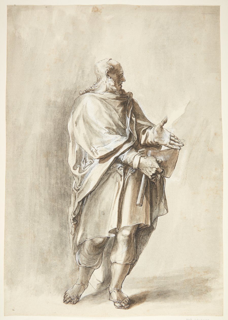Jesus og de 12 apostle: Matthæus af Matthäus Gundelach