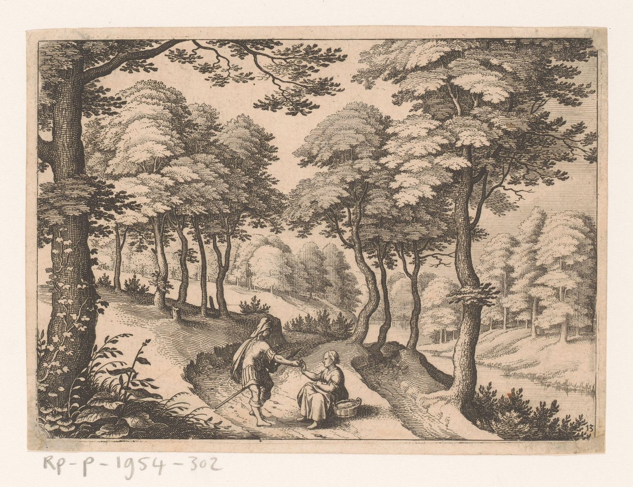 Juda og Tamar Landschappen i Schwalbach-regionen (serietitel) The Schwalbacher Journey (serietitel) af Matthäus Merian (I)