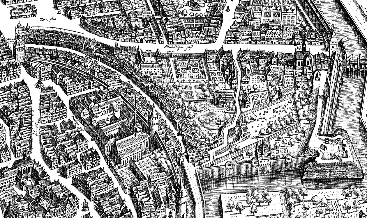 Frankfurt am Main, Tyskland af Matthaus Merian