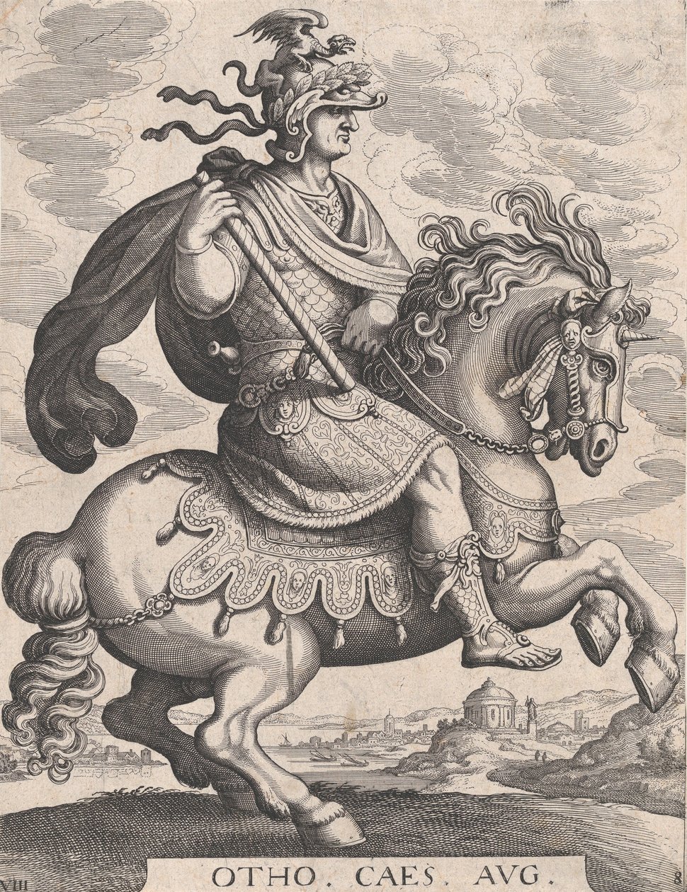 Tavle 8: Kejser Otho til hest, fra 
