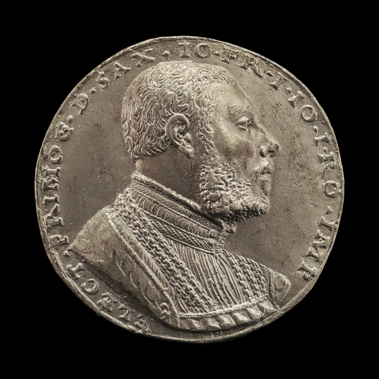 Johann Frederich, 1503-1554, kurfyrste af Sachsen 1532 [forside], ca. 1532. af Matthes Gebel