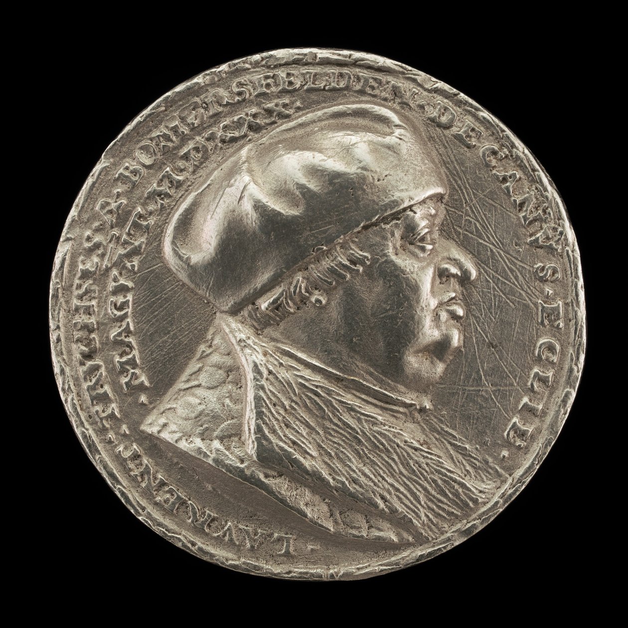 Lorenz Truchsess von Pommersfelden, 1473-1543, dekan for katedralen i Mainz [forside]. af Matthes Gebel