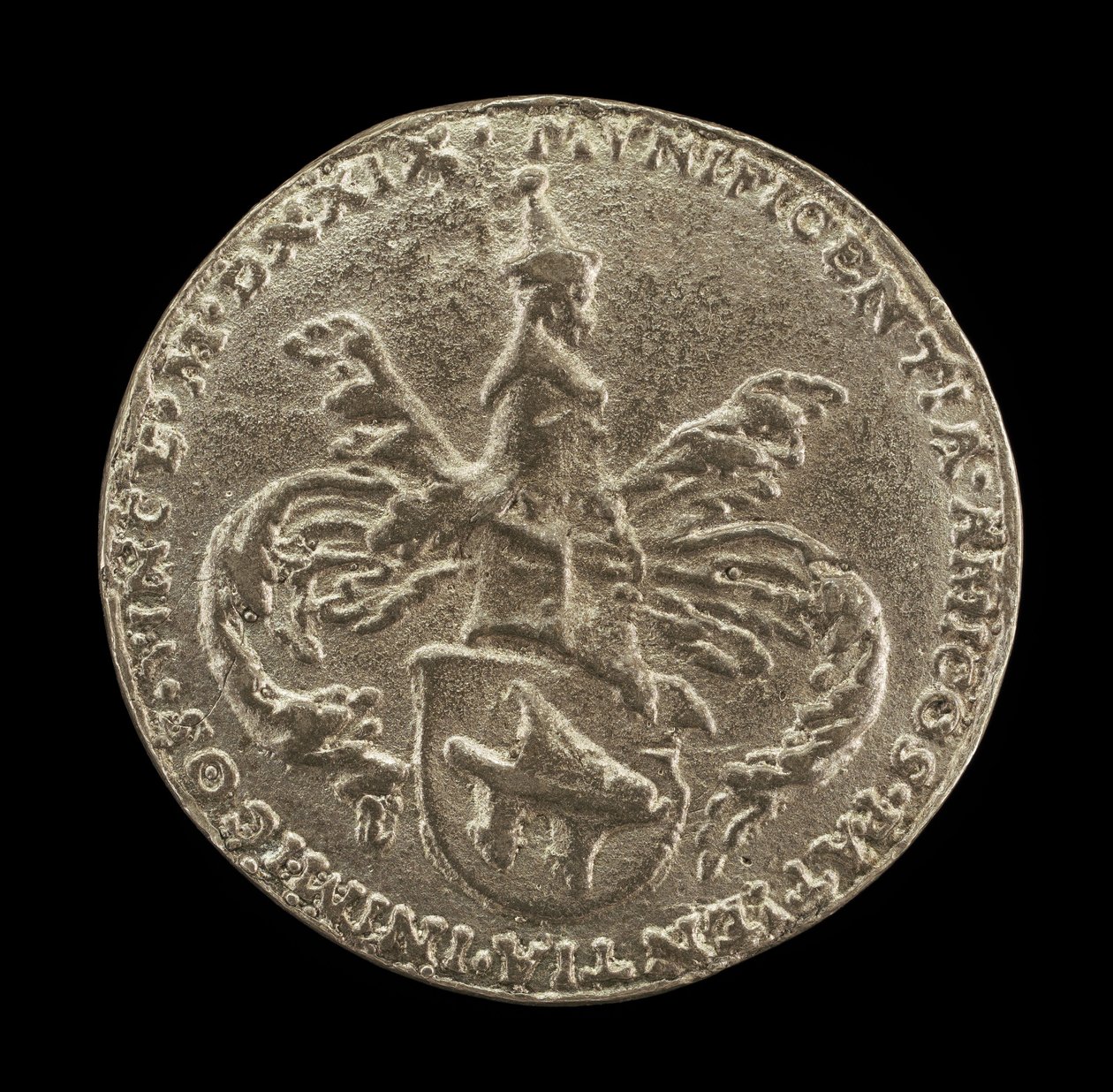 Våbenskjold, våbenskjold og kappe [omvendt], 1529. af Matthes Gebel