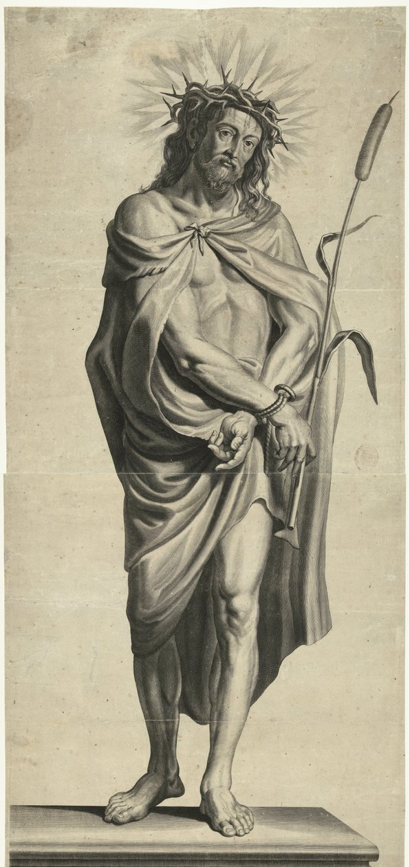 Ecce Homo Serie af Ecce Homo, Kristus korsfæstede, Jomfru Maria og Evangelisten Johannes (serietitel) af Mattheus Borrekens