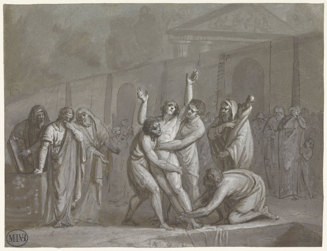 romersk henrettelse af Mattheus Ignatius van Bree