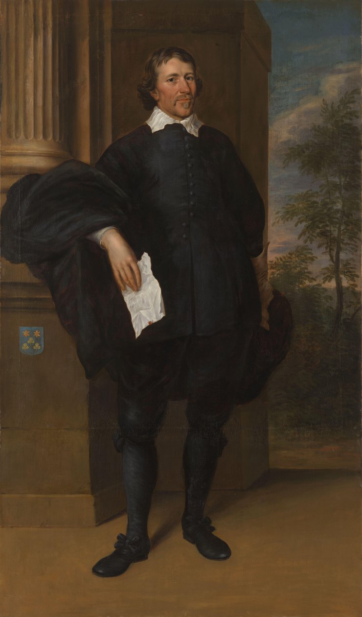 Willem Kettingh (d 1670). Hovedkasserer og foged hos Prinsen af Orange af Mattheus Verheyden
