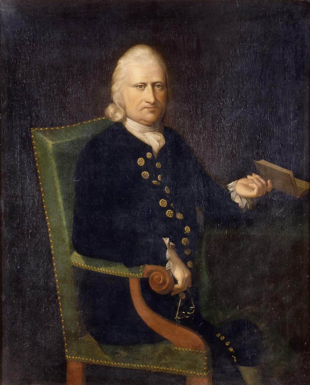 Cadwallader Colden (1688-1776) af Matthew Pratt