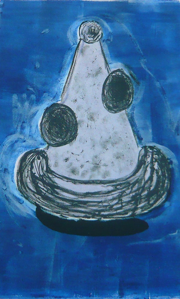 Selvportræt, 2008 (litografi) af Matthew Hilton