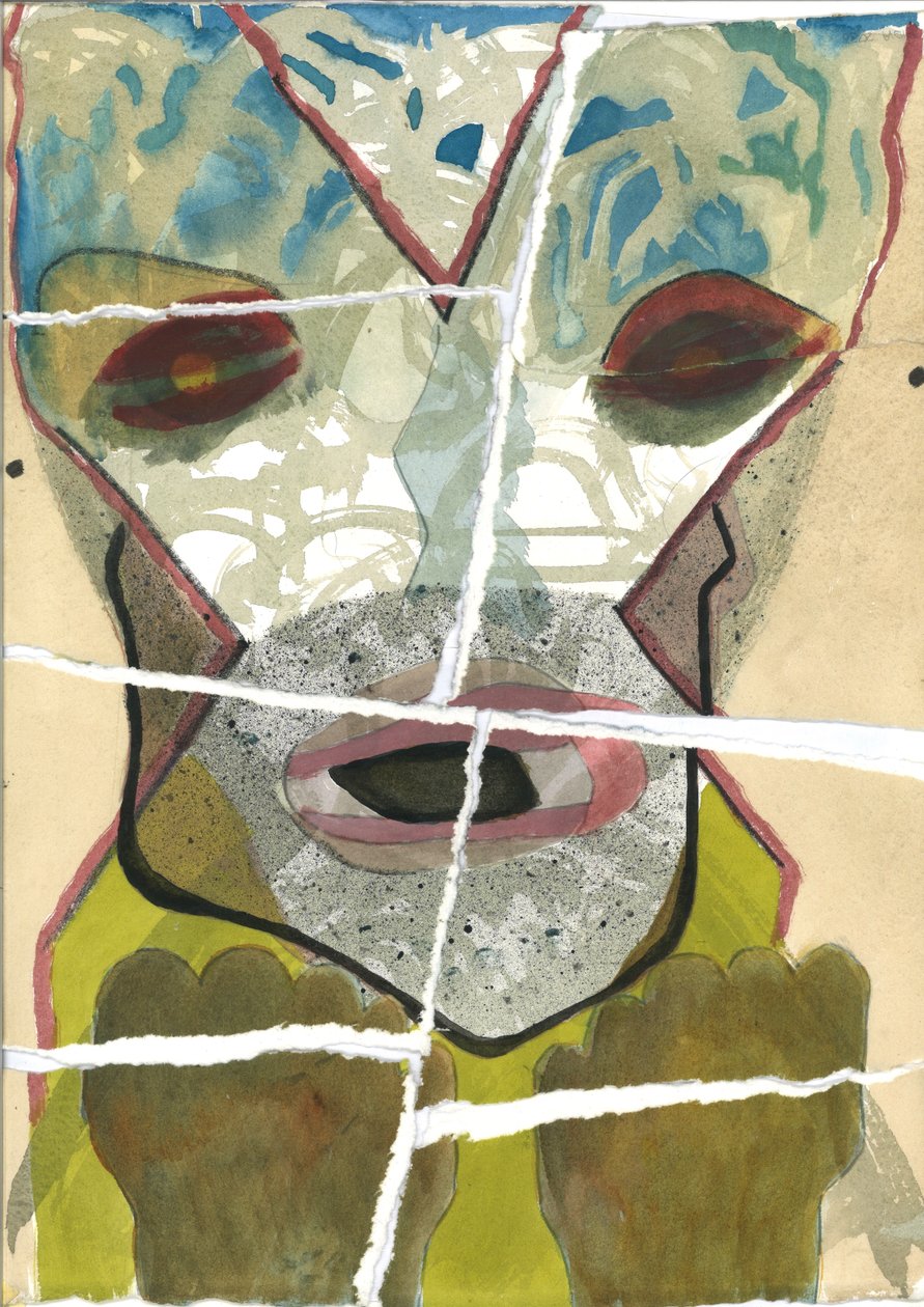 mon beaufre, 2021 (collage) af Matthew Hilton