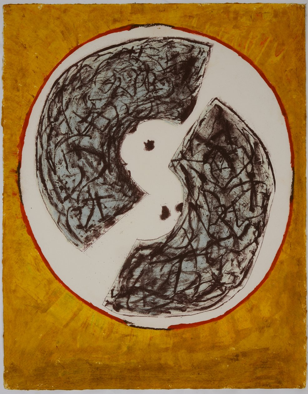 via incarnata, 2008 (litografi og stencil) af Matthew Hilton