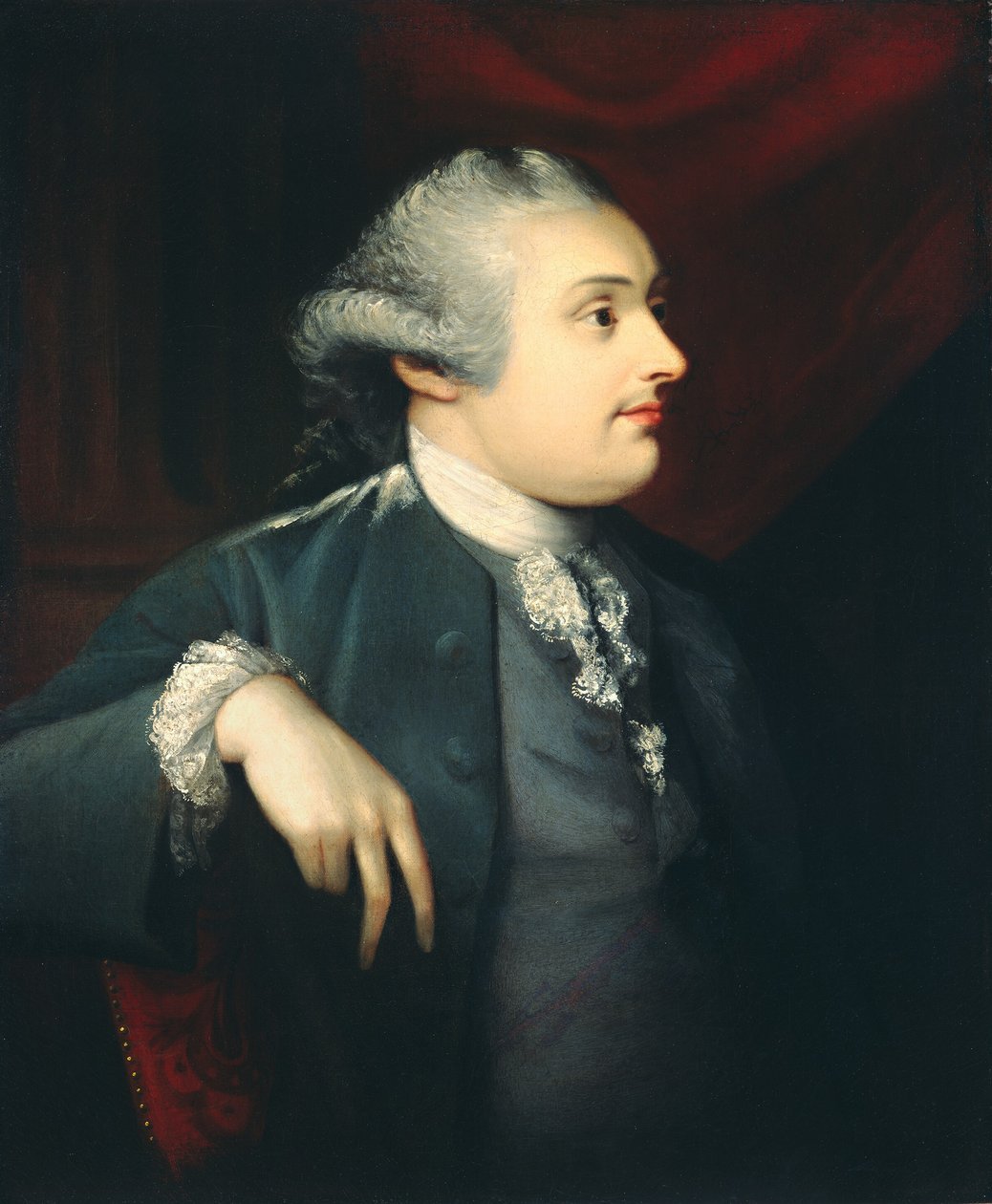 William Henry Cavendish Bentinck, 3. hertug af Portland, ca. 1774. af Matthew Pratt