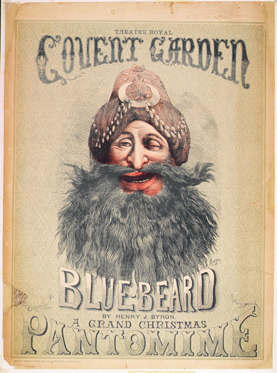 Plakat til en julepantomime af 