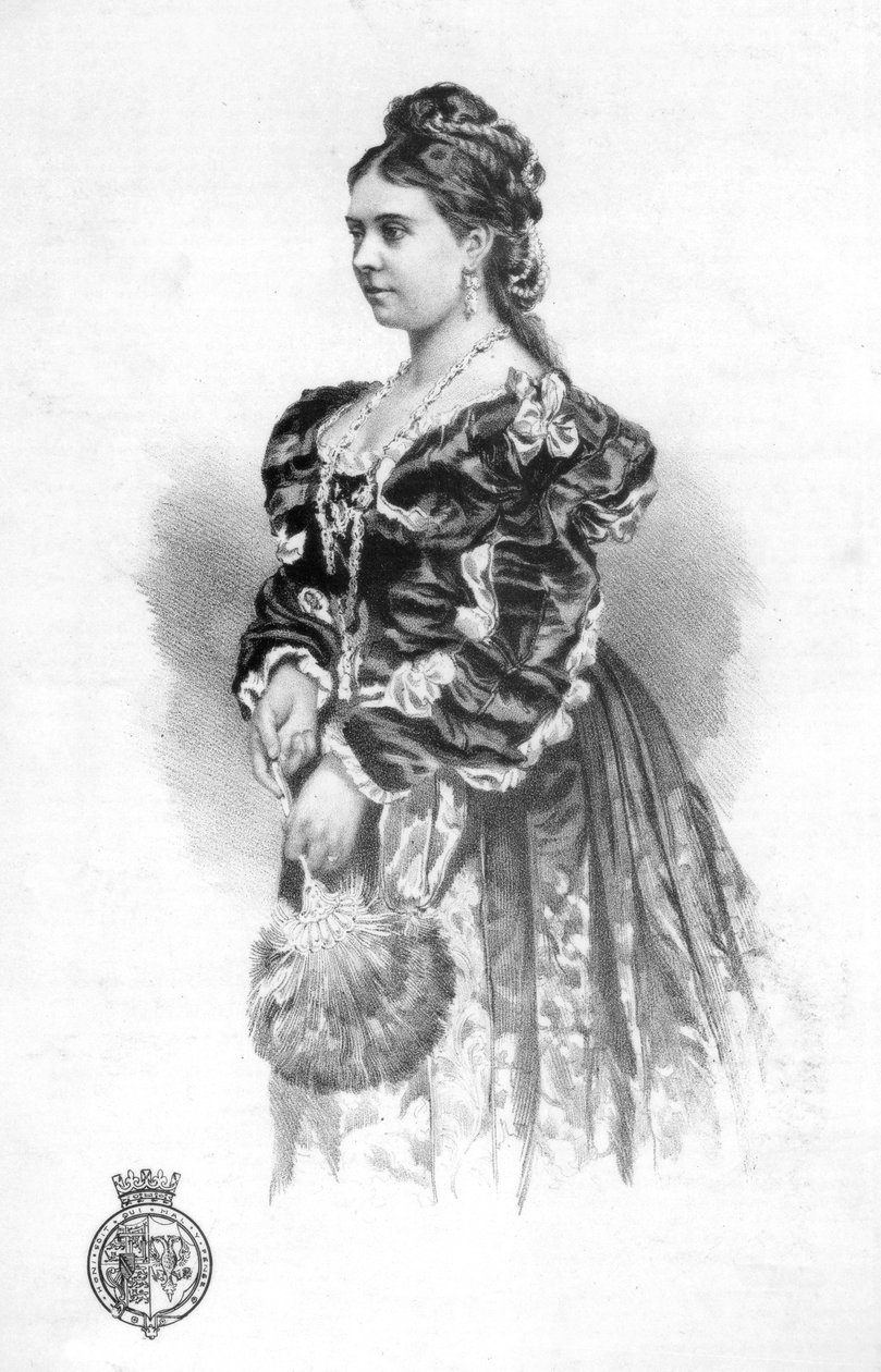 Kronprinsessen af Tyskland, 1877 af Matthews and Son